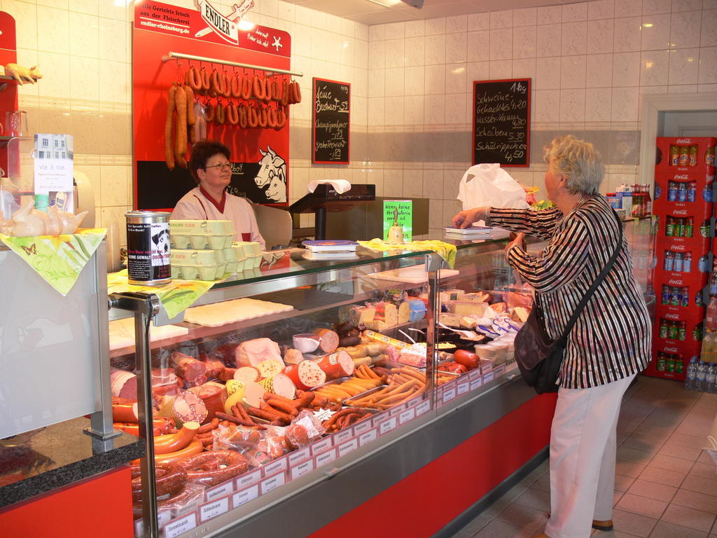 Gasthof & Fleischerei Endler Rheinsberg Kültér fotó